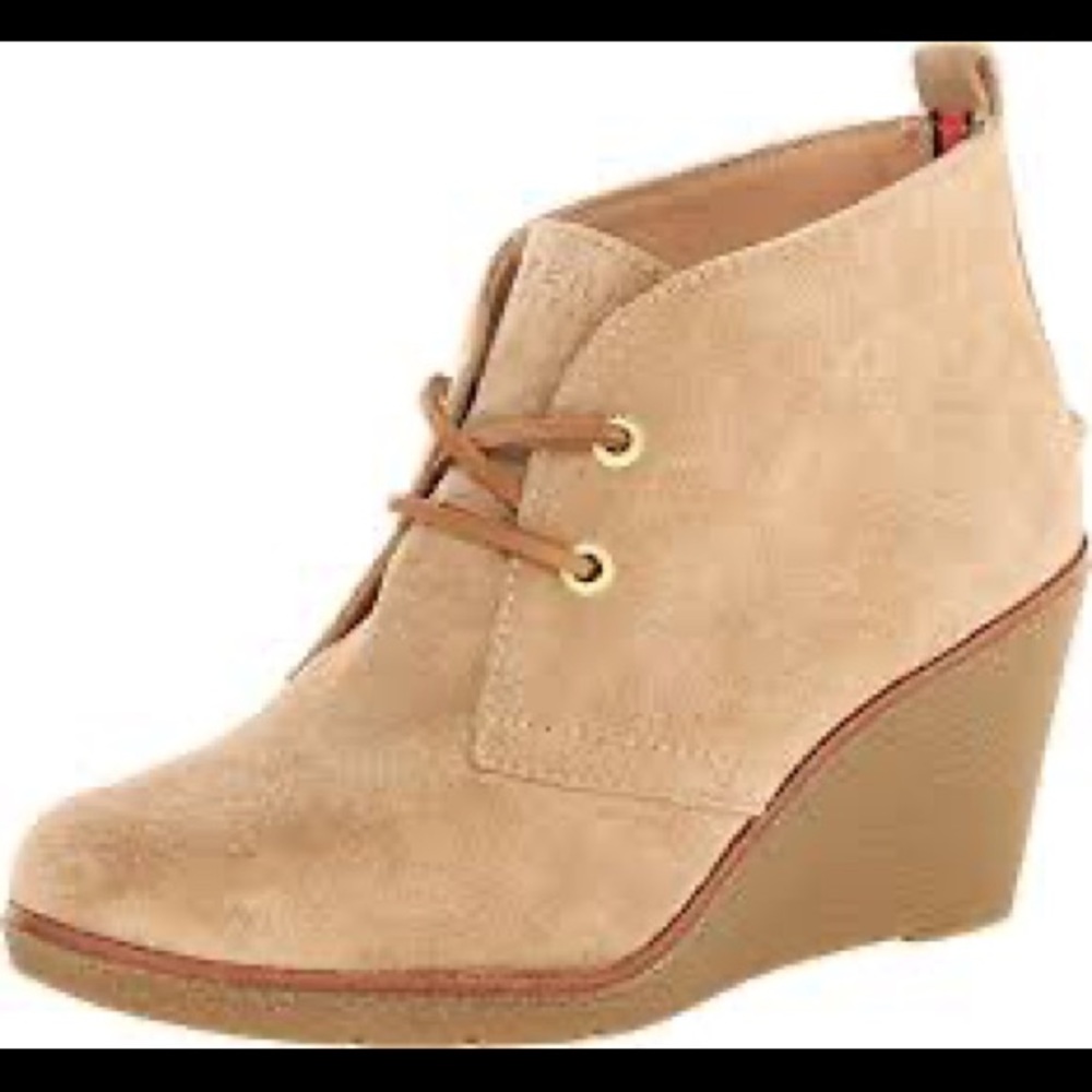 Sperry Tan Ankle Booties
